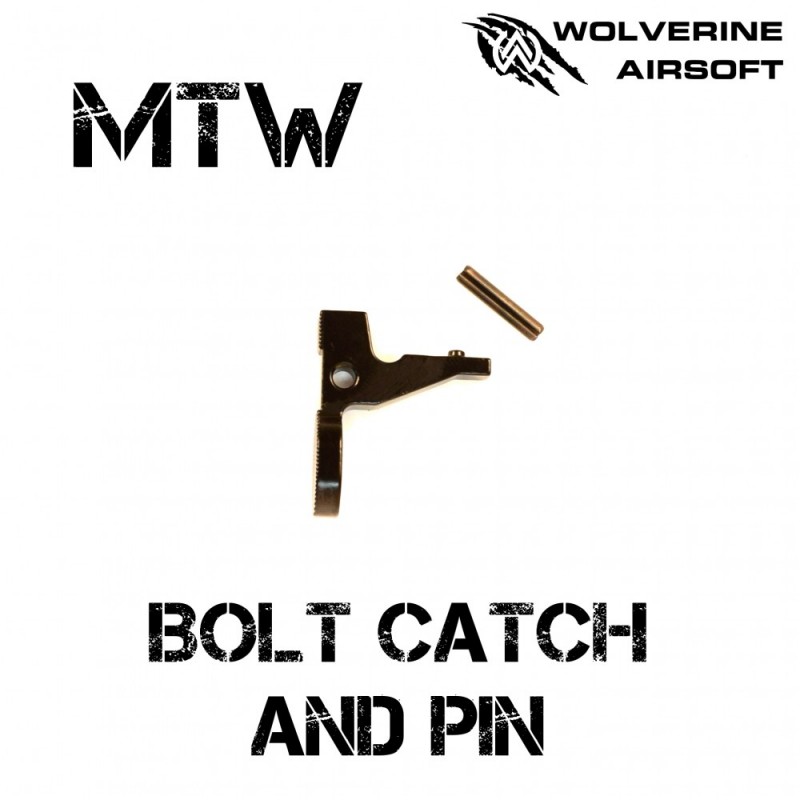 WOLVERINE AIRSOFT BOLT CATCH E PIN DI RICAMBIO PER MTW