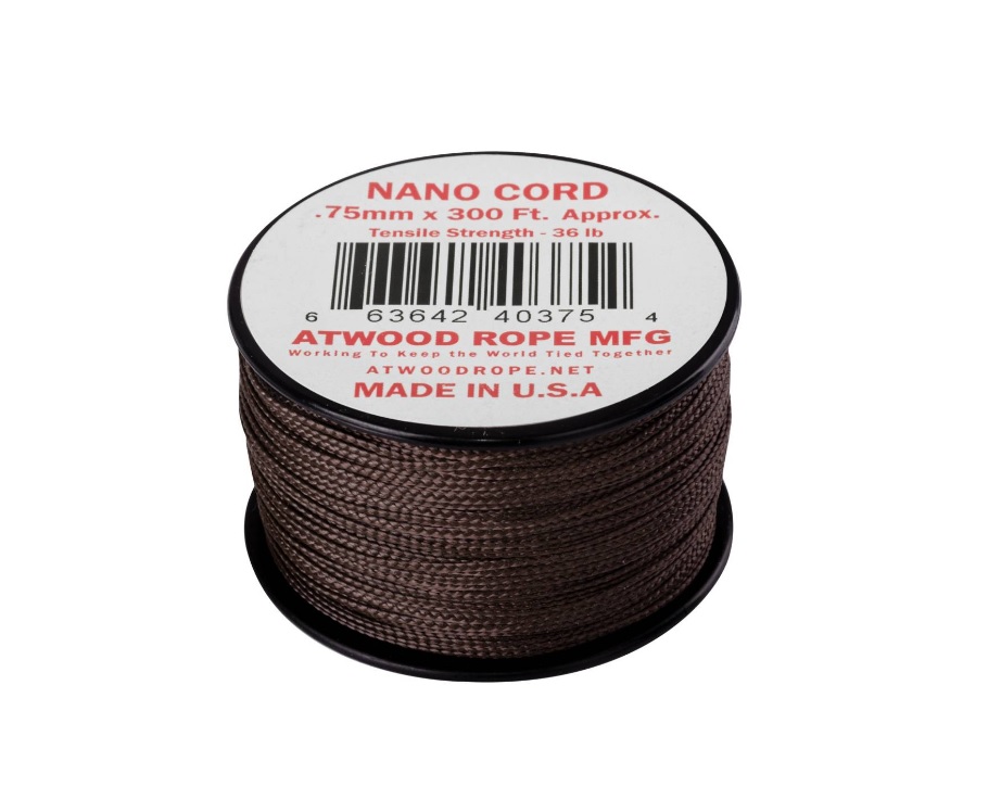 HELIKON-TEX CAVO NANO PER PARACADUTE - 91M / 300FT- MARRONE