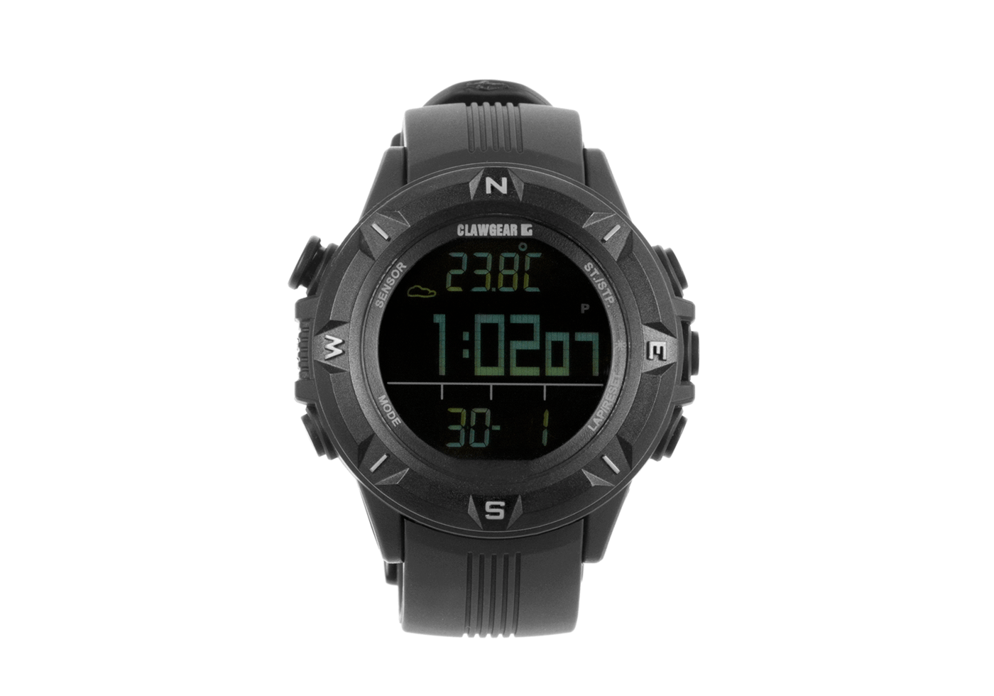 CLAWGEAR OROLOGIO MISSION SENSOR II - NERO